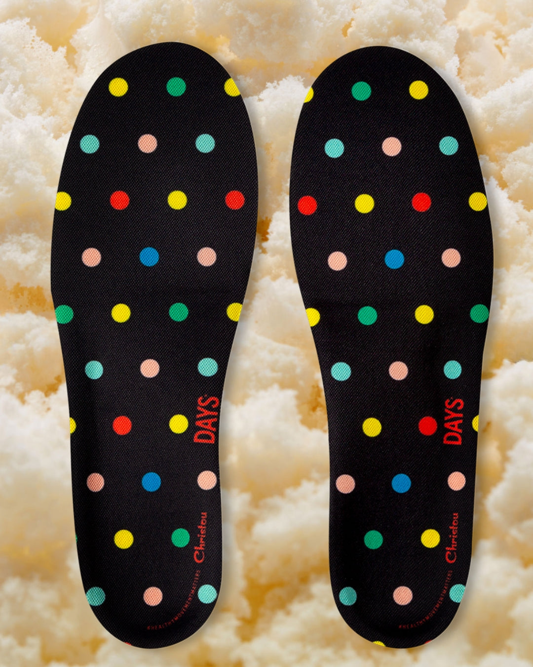 Ανατομικοί Πάτοι για Παιδιά Polka dot , με σχέδια.