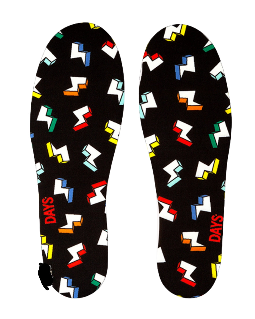 Thunder Comfy Black Adult Orthotic Insoles