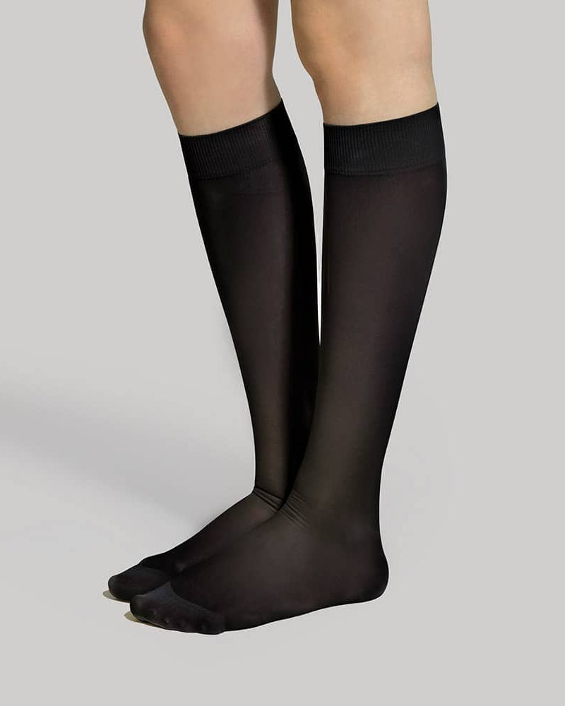 Γυναικείες Κάλτσες Τεχνολογίας Συμπίεσης 140 DEN Μαύρες
