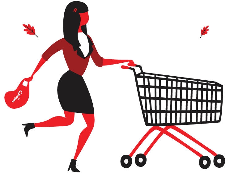 lady shopping