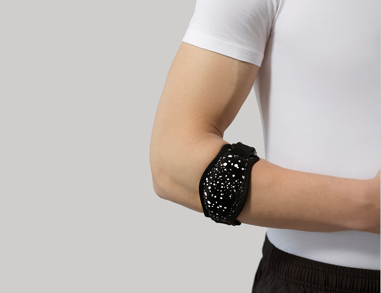 Silicone Tennis Elbow Support & Compression Sleeve
