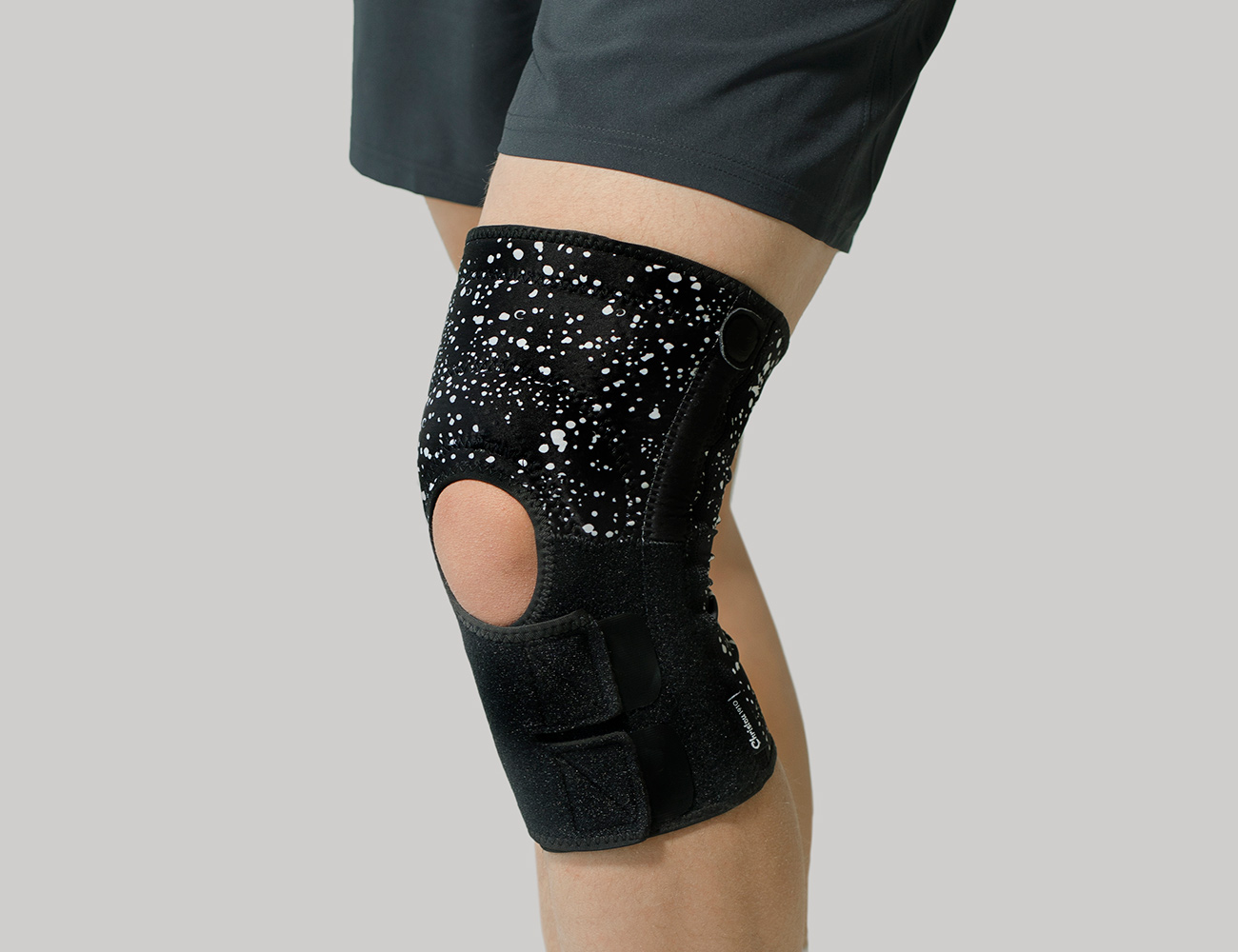 Top Knee Support With Silicone Patella Pad & Flexible Side Stays