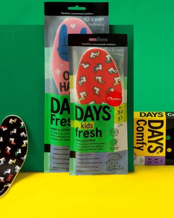 Family Pack: 2 Ανατομικοί + 2 Αρωματικοί Πάτοι Days