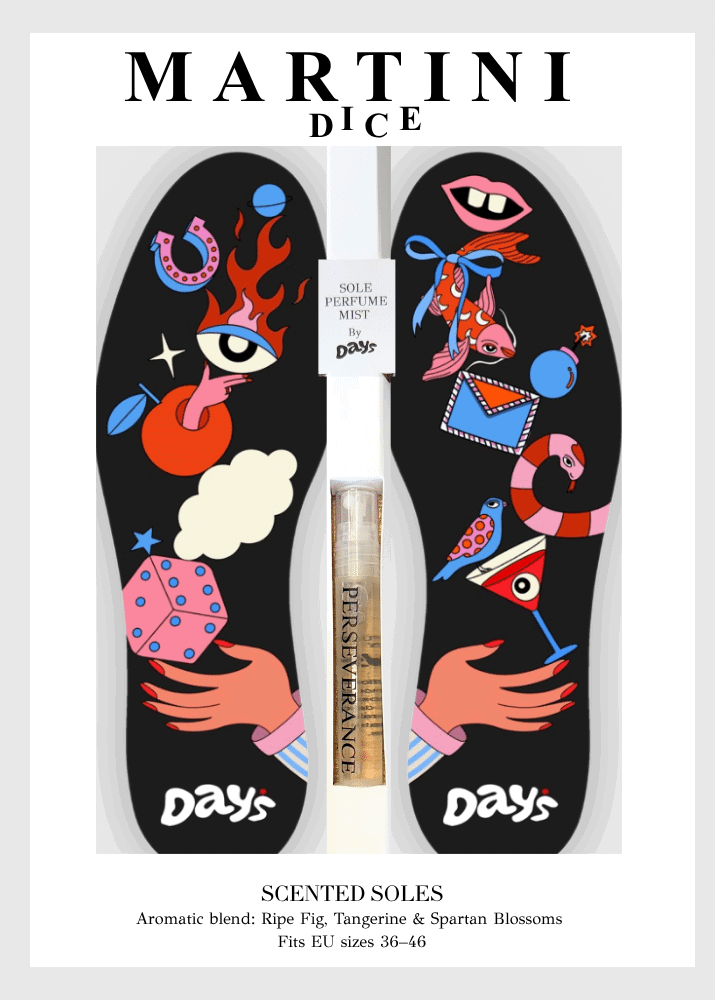 Martini Dice Αρωματικός Πάτος  μαυρο χρώμα 