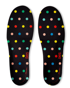Anatomical Kids Insoles Polka Dot Comfy